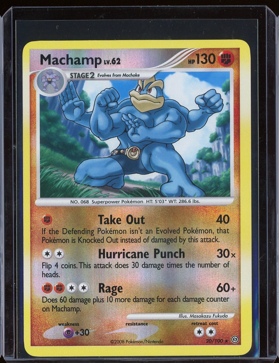 Machamp 20/100 Reverse Holo Stormfront