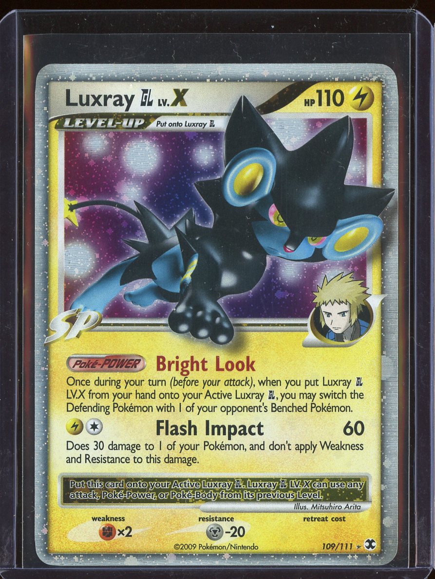 Luxray GL LV.X 109/111 Rising Rivals