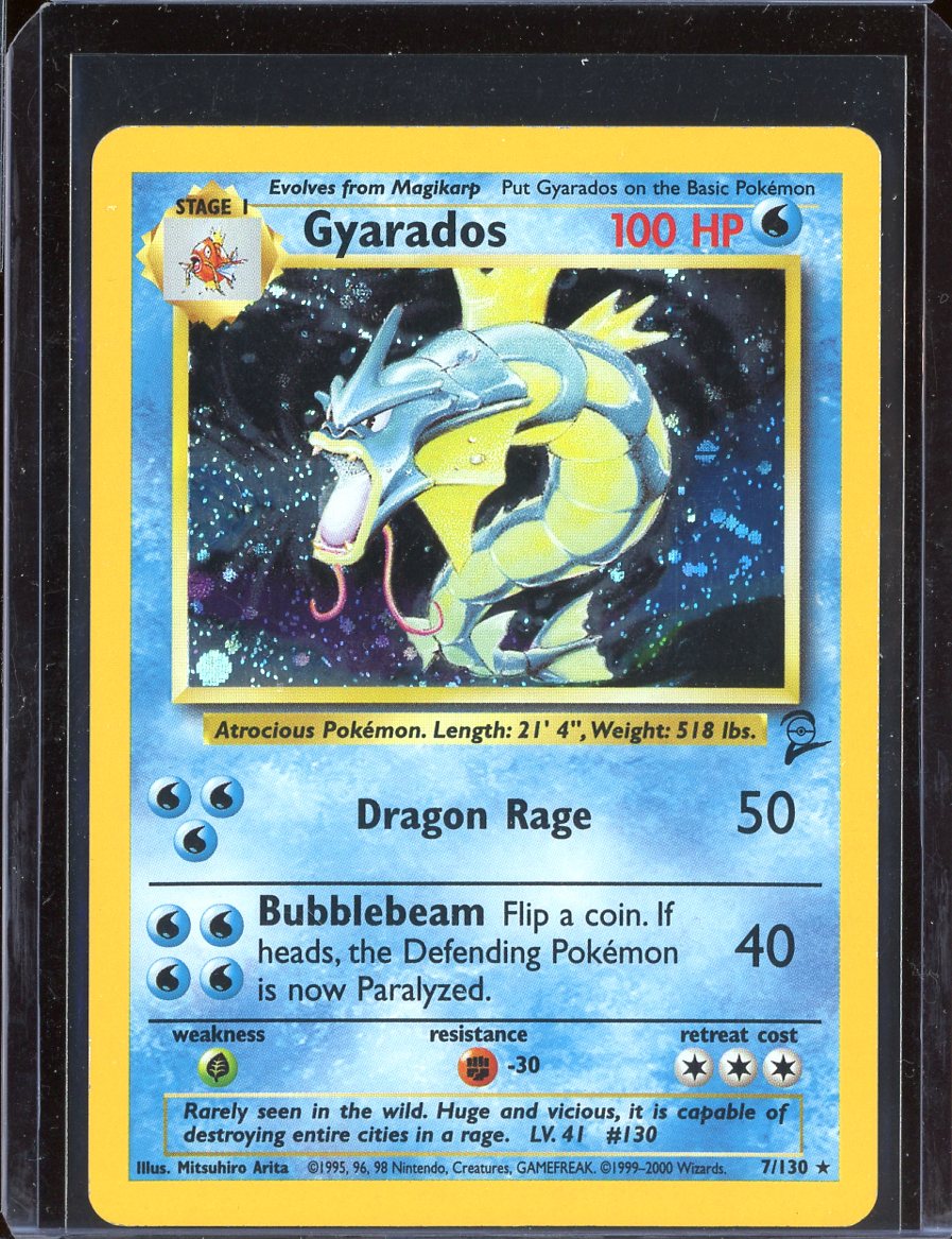 Gyarados 7/130 Base Set 2