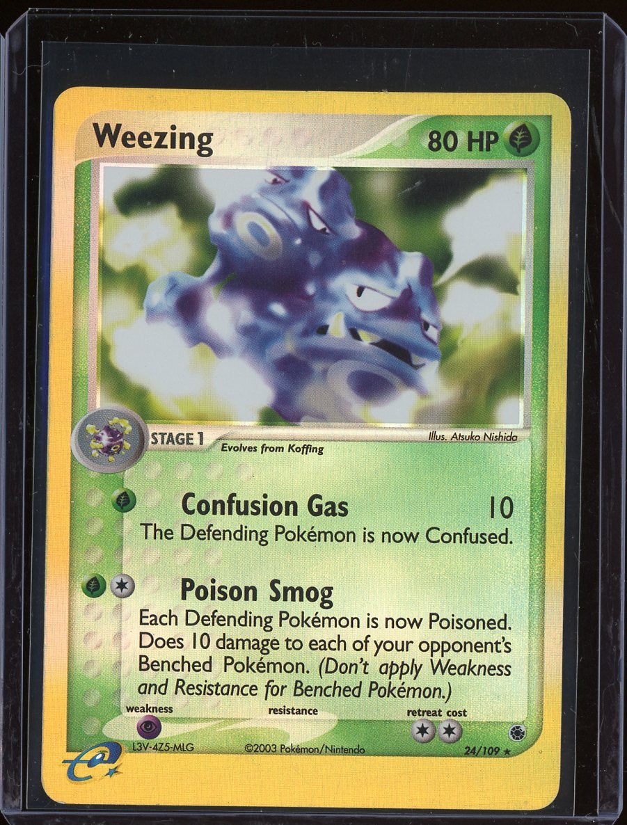 Weezing (Reverse) #24 - front