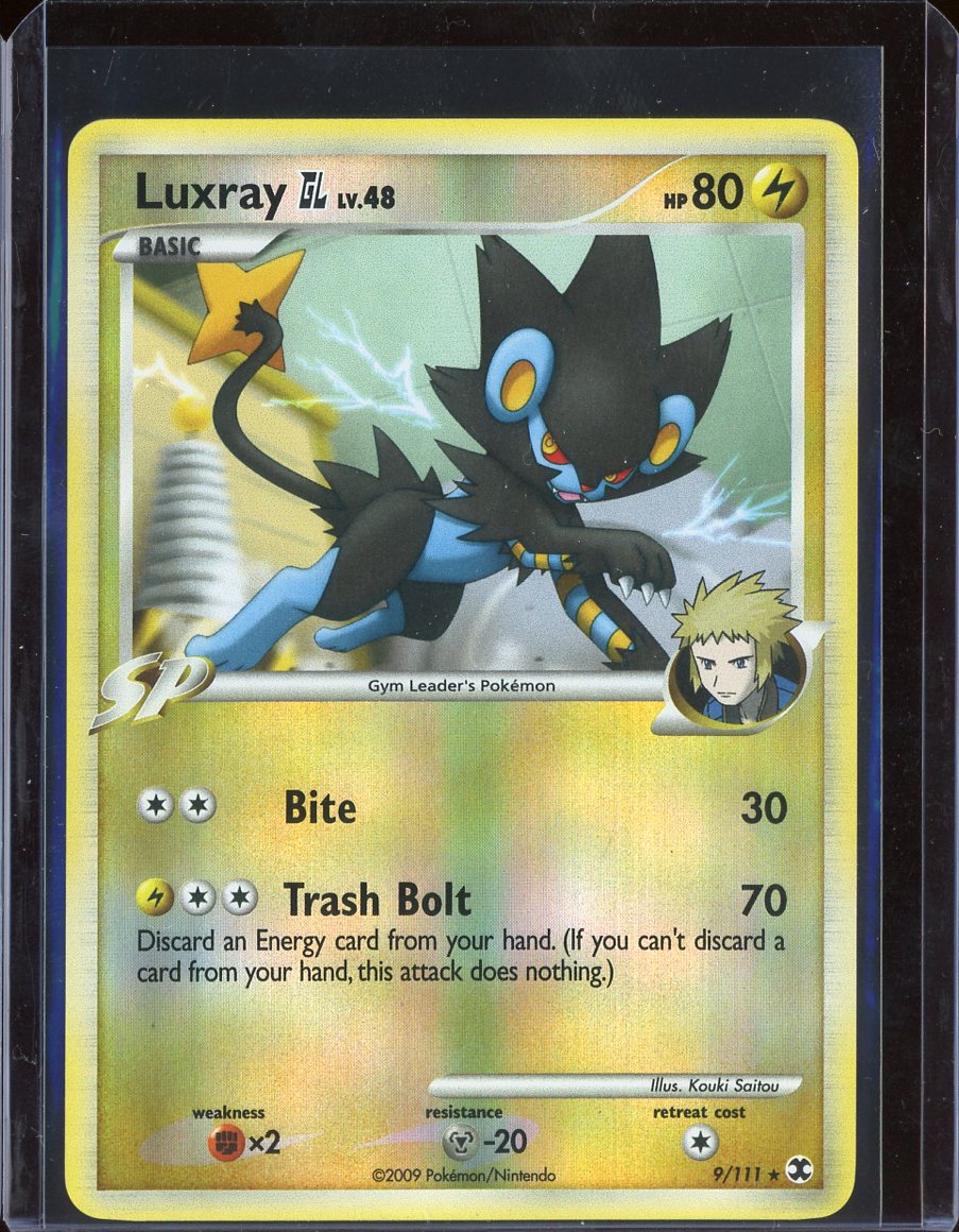 Luxray GL 9/111 Reverse Holo Rising Rivals