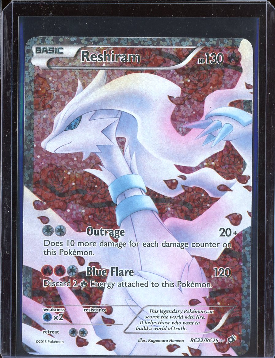 Reshiram RC22/RC25 Legendary Treasures