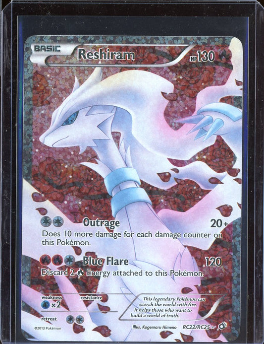 Reshiram RC22/RC25 Legendary Treasures