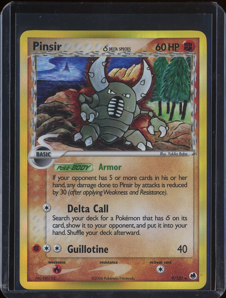 Pinsir 9/101 Holo EX Dragon Frontiers