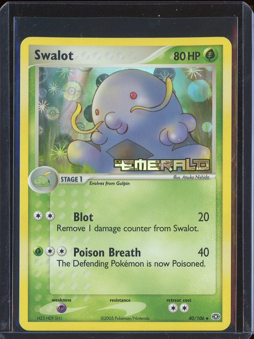 Swalot 401/06 Reverse Holo Emerald