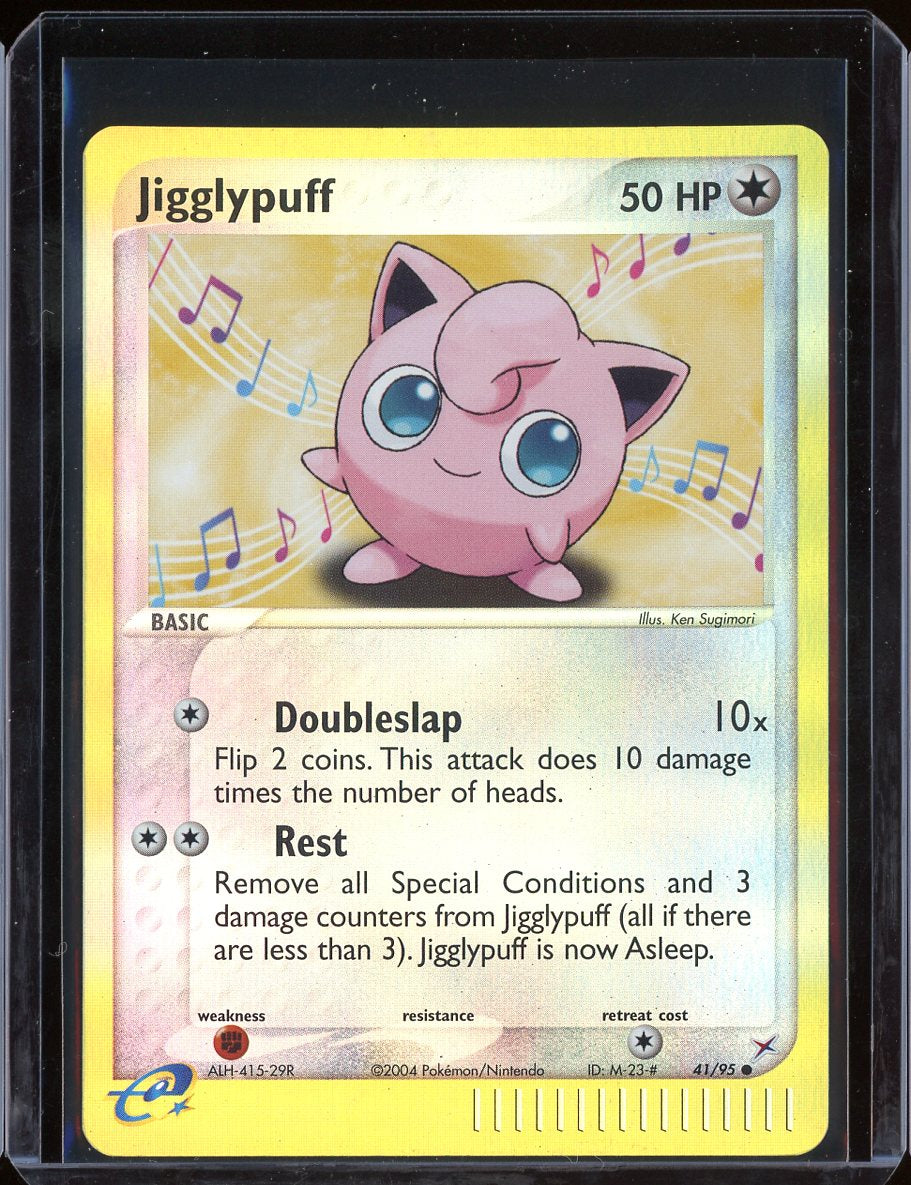 Jigglypuff 41/95 Reverse Holo EX Team Magma vs Team Aqua