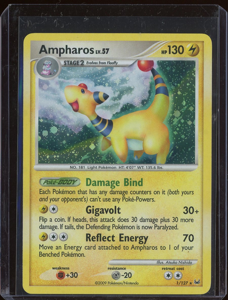 Ampharos 1/127 Holo Platinum