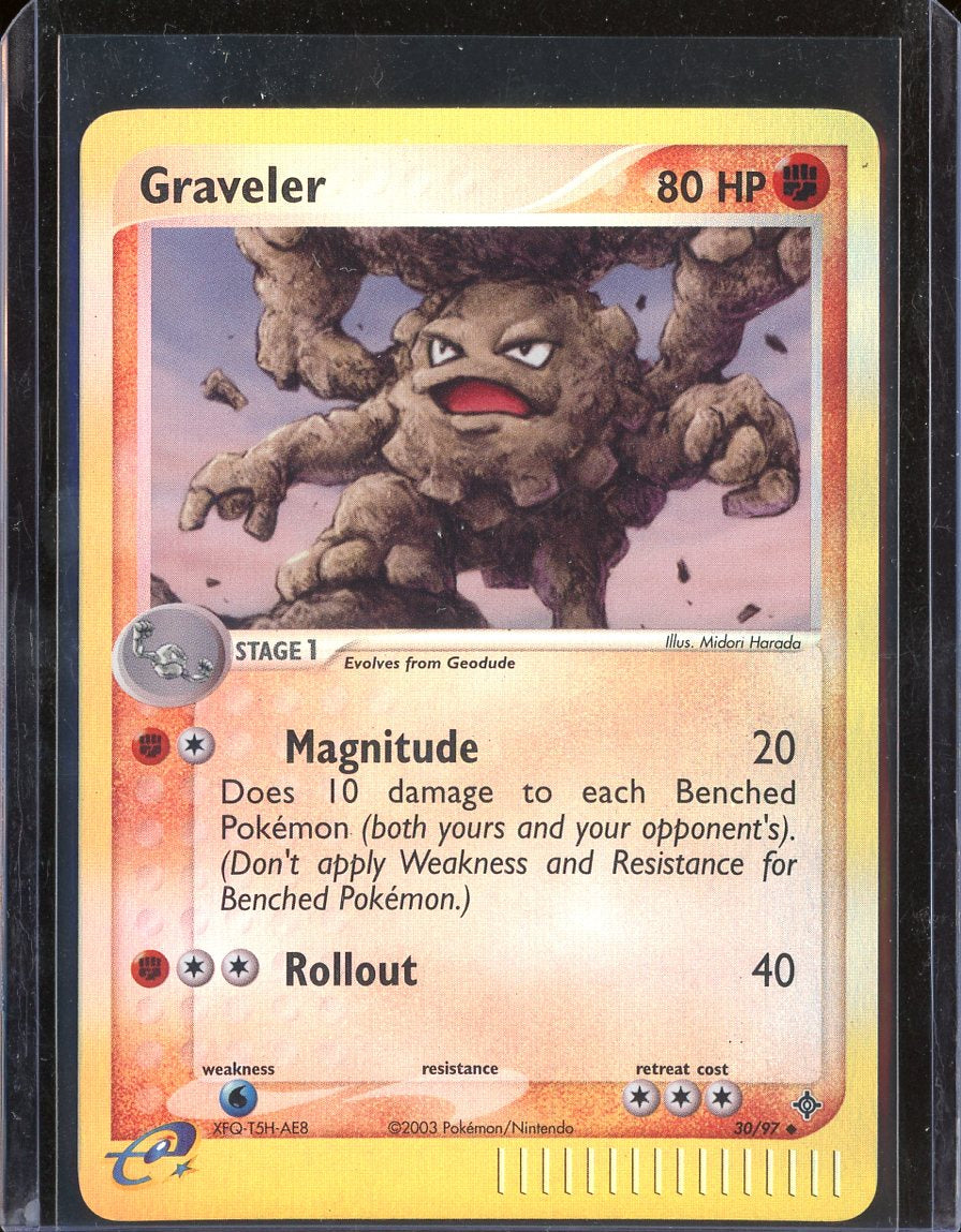 Graveler 30/97 Reverse Holo EX Dragon