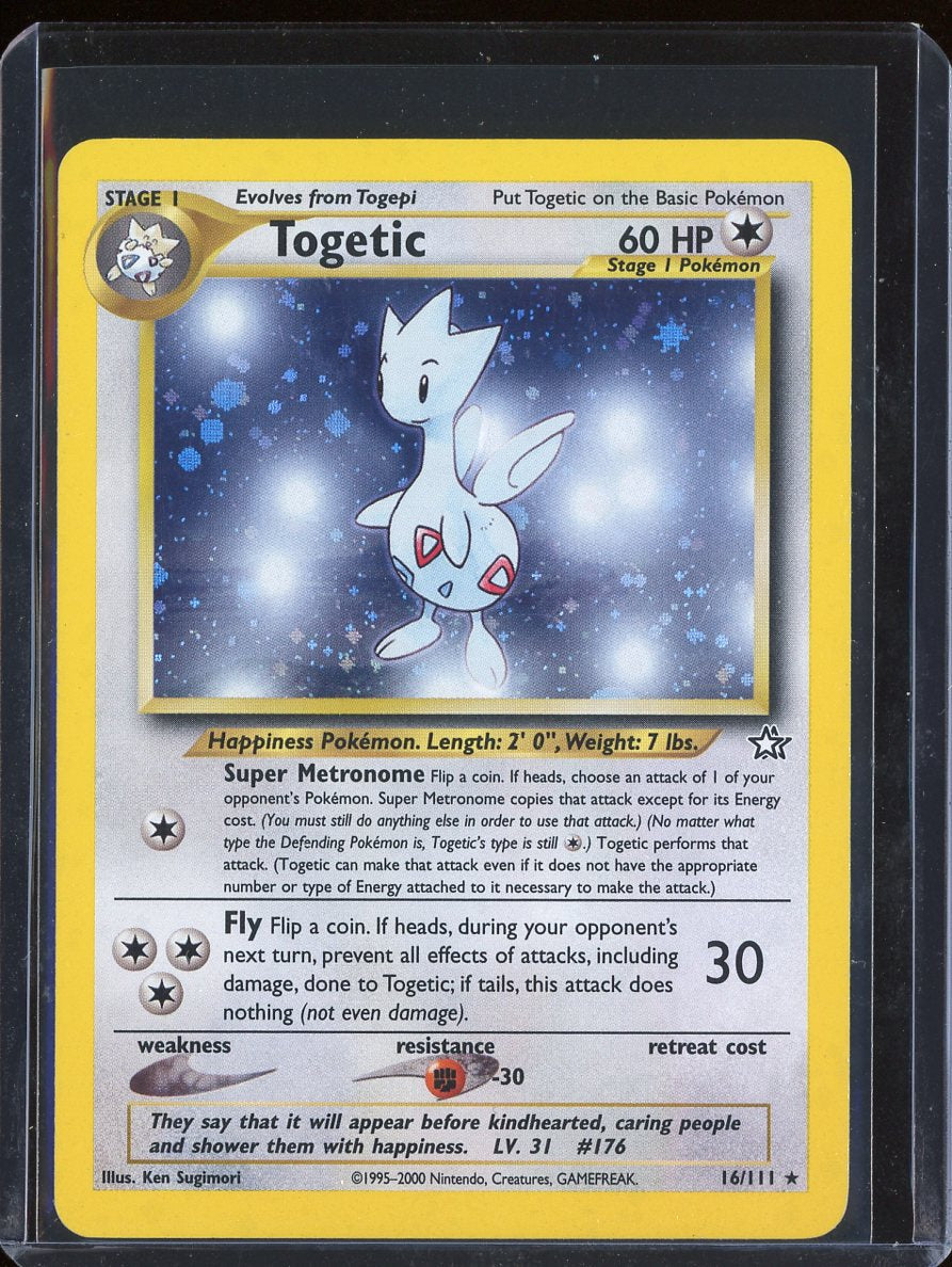 Togetic 16/111 Unlimited Holo Neo Genesis - front