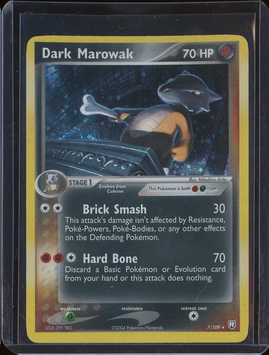 Dark Marowak Holo 7/109 EX Team Rocket Returns