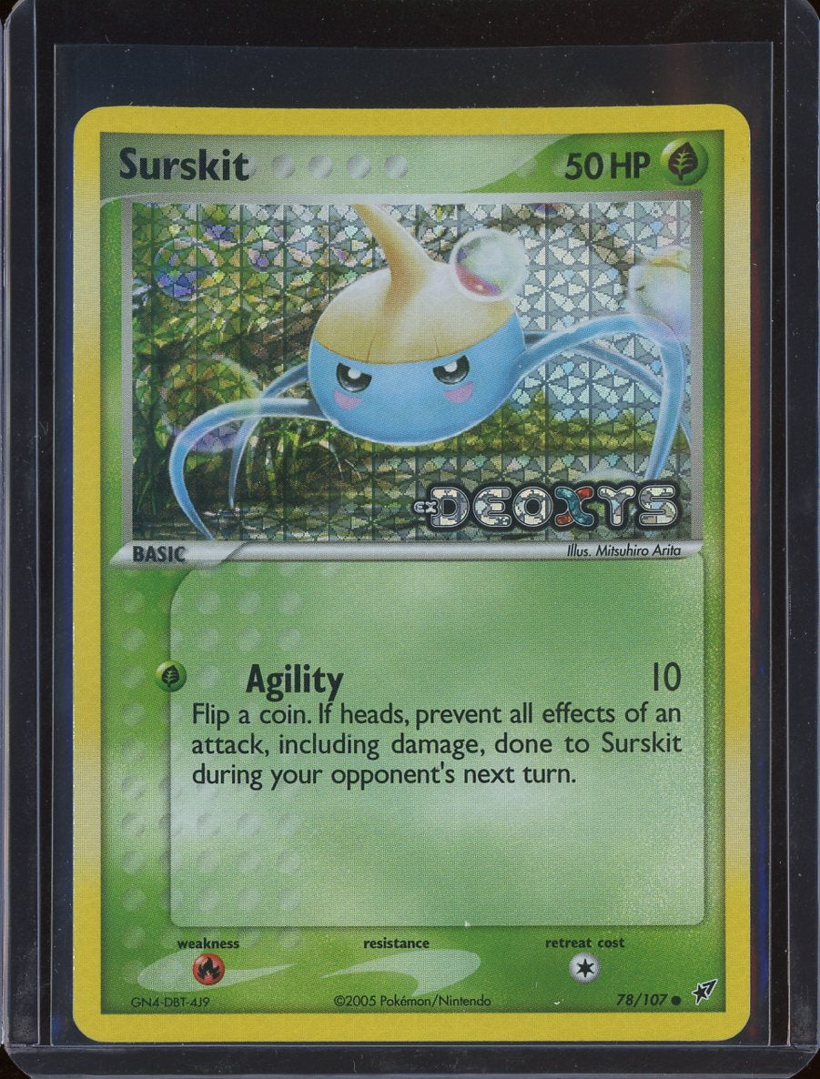 Surskit 78/107 Revers Holo Deoxys