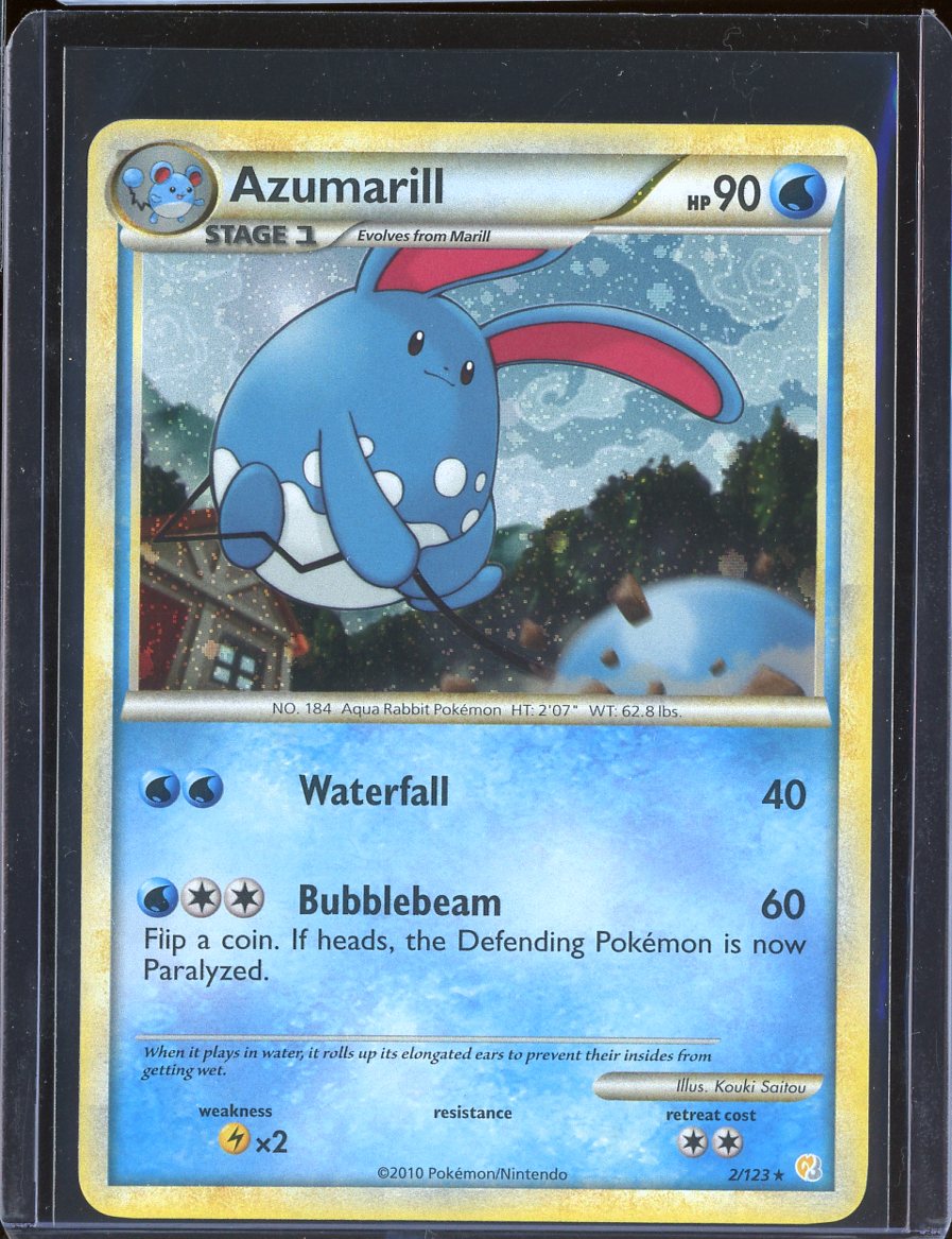 Azumarill 2/123 Holo HeartGold SoulSilver