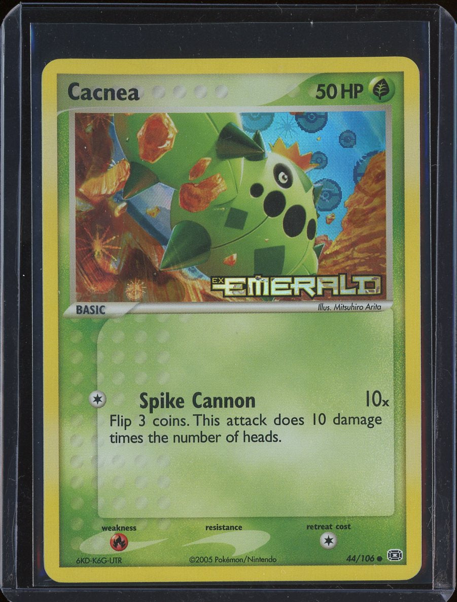 Cacnea 44/106 Reverse Holo Emerald