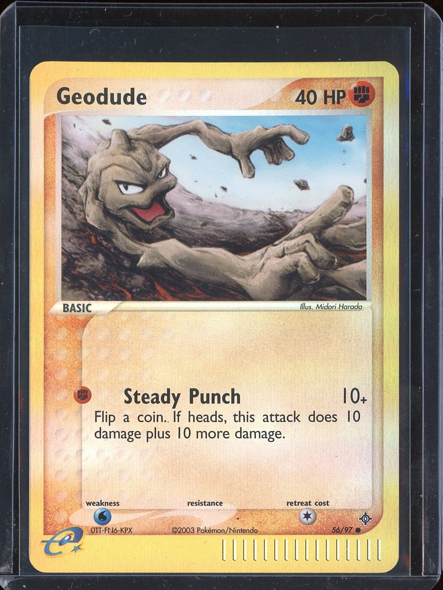 Geodude 56/97 Reverse Holo EX Dragon