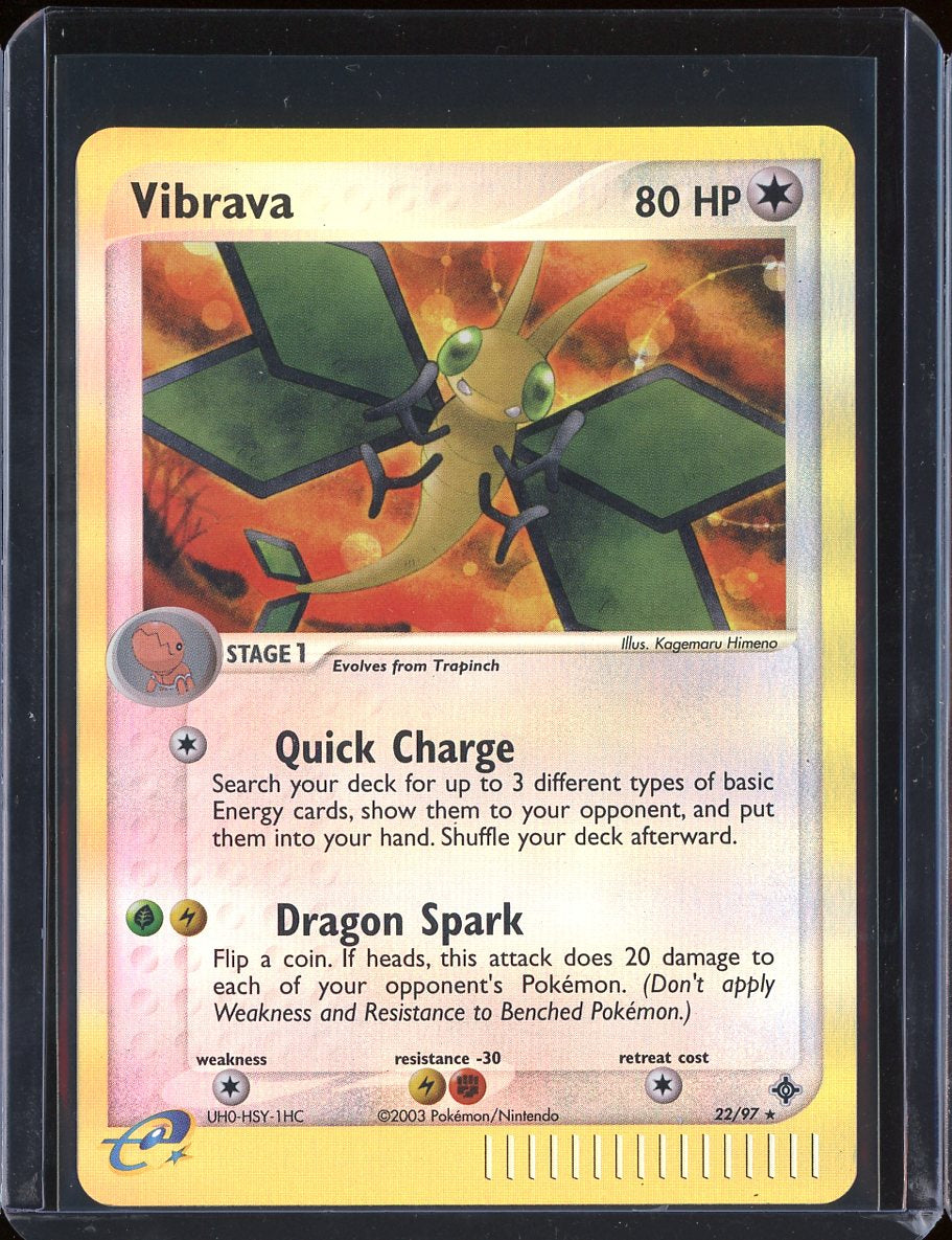 Vibrava 22/97 Reverse Holo EX Dragon