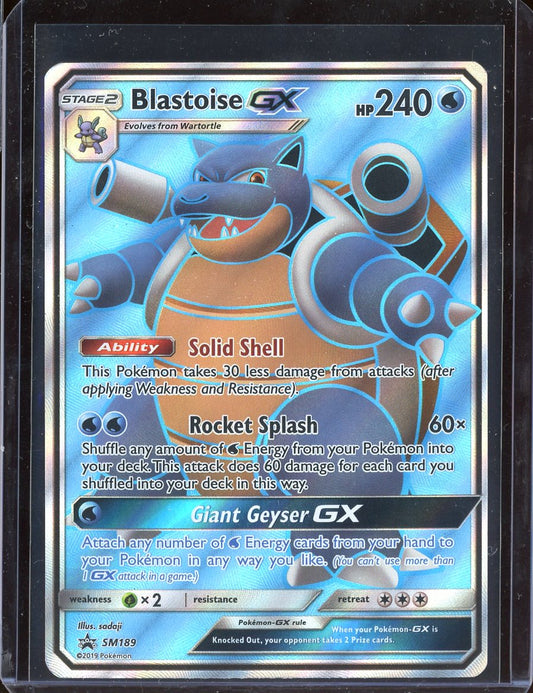 Blastoise GX #SM189 - front