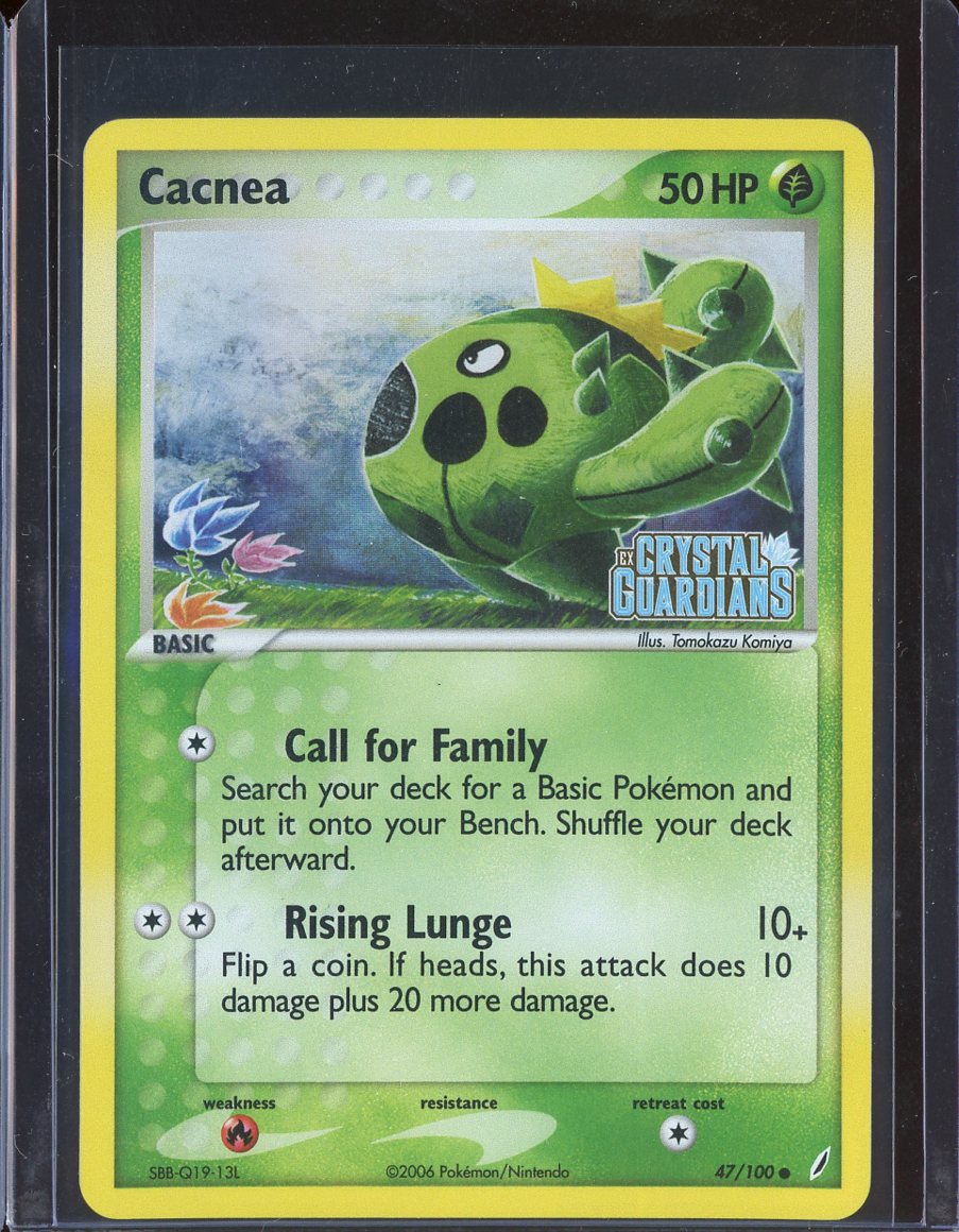 Cacnea 47/100 Reverse Holo Crystal Guardians