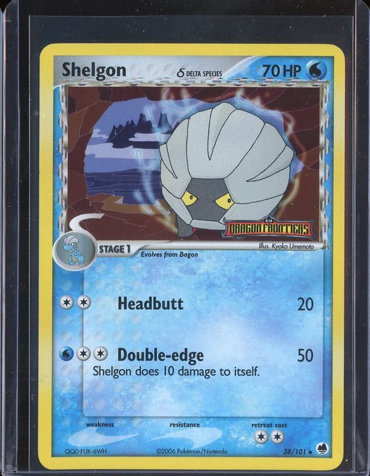 Shelgon 38/101 Reverse Holo EX Dragon Frontiers