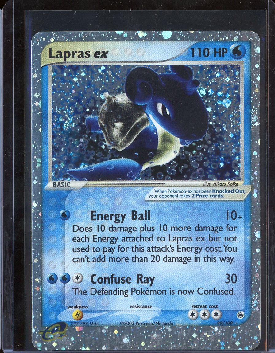Lapras ex 99/109 EX Ruby and Sapphire