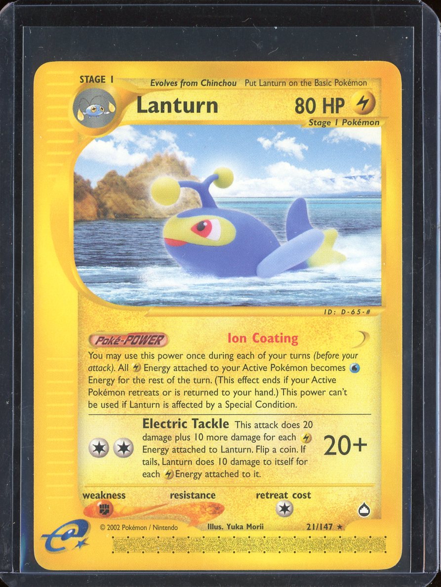 Lanturn 21/147 Normal Aquapolis - front