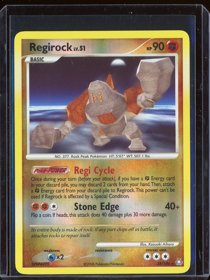 Regirock 38/146 Reverse Holo Legends Awakened