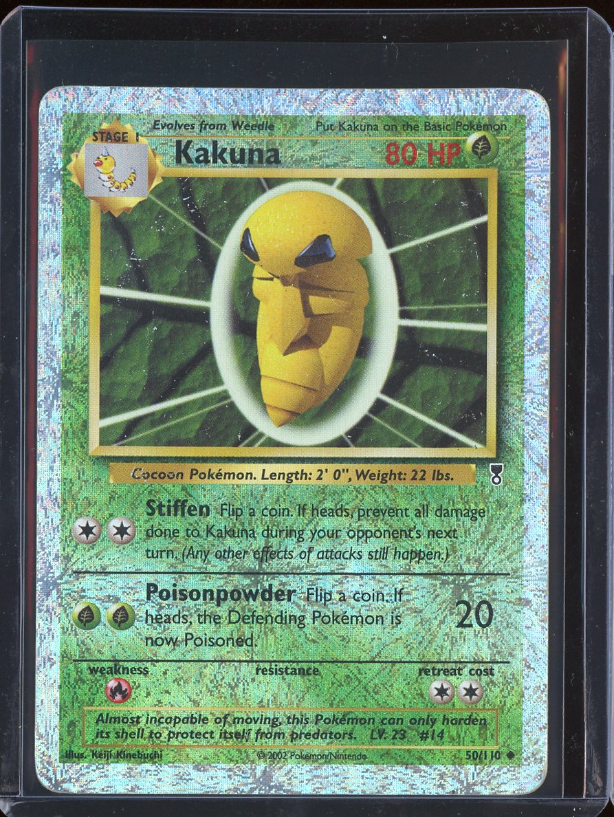 Kakuna 50/110 Reverse Holo Legendary Collection