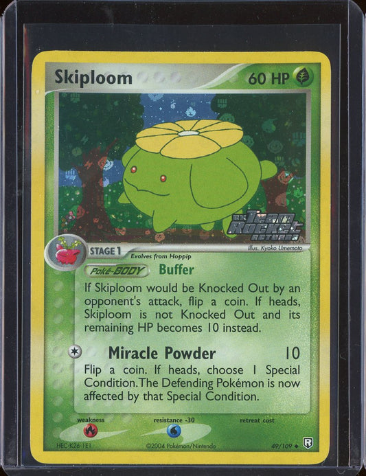 Skiploom 49/109 Reverse Holo Team Rocket Returns