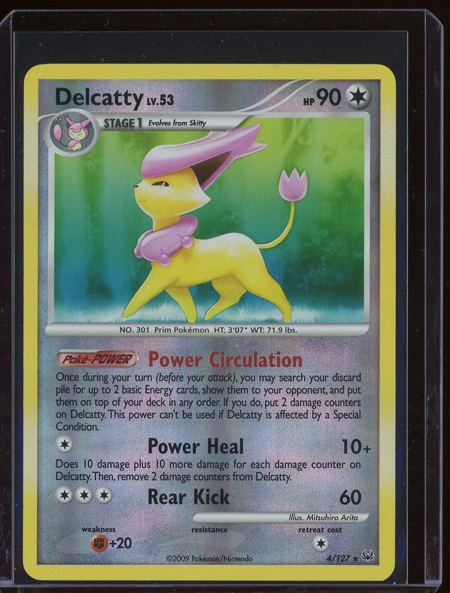 Delcatty 4/127 Reverse Holo Platinum