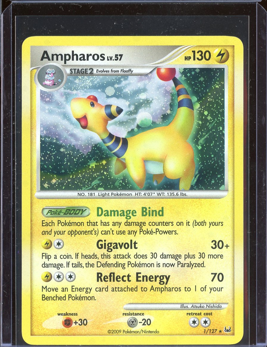 Ampharos 1/127 Holo Platinum