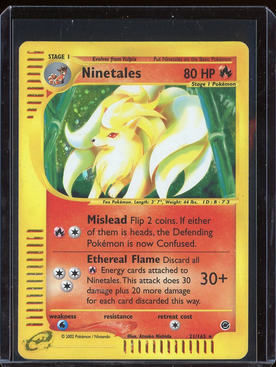 Ninetales 21/165 Holo Expedition