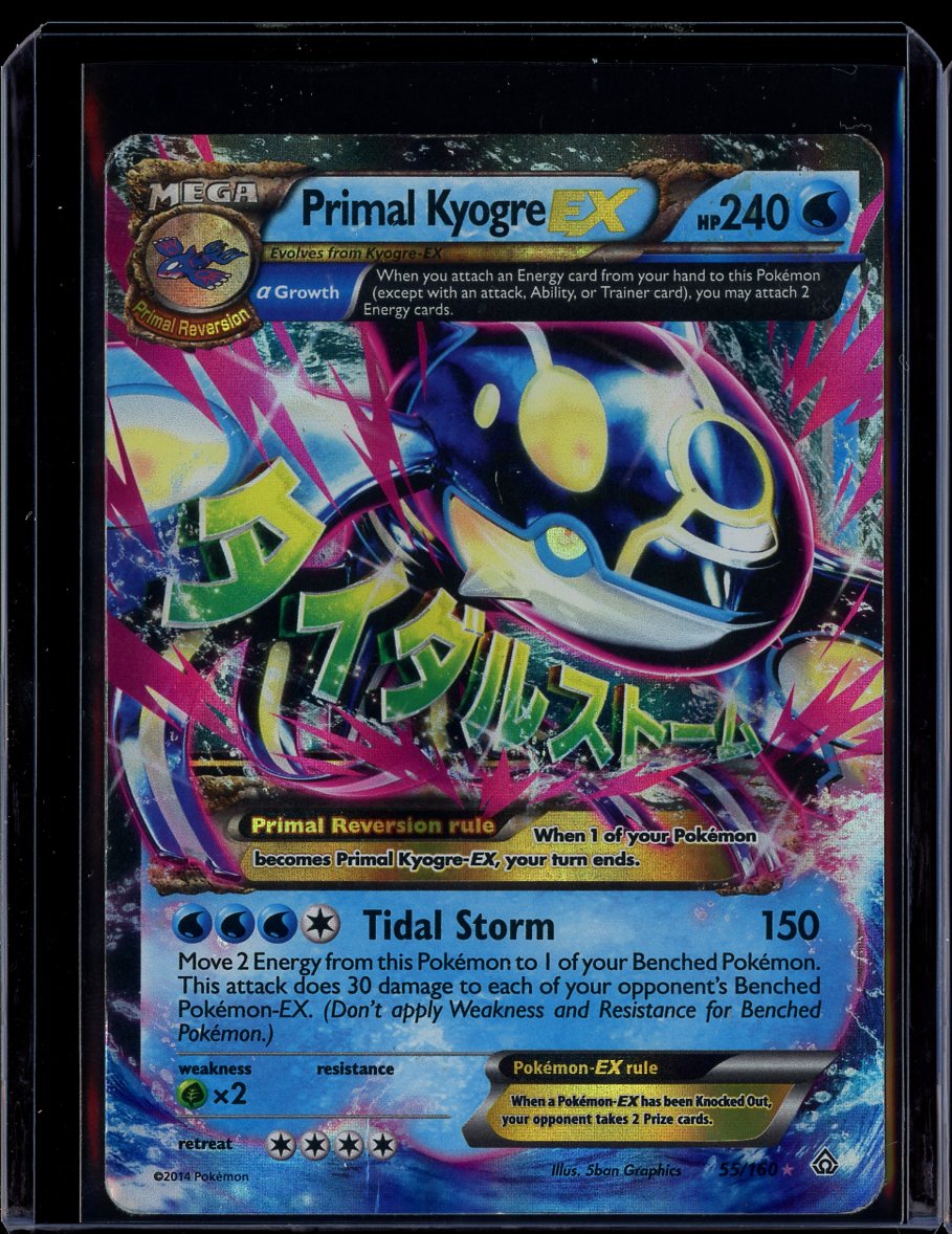 Primal Kyogre EX 55/160 Primal Clash