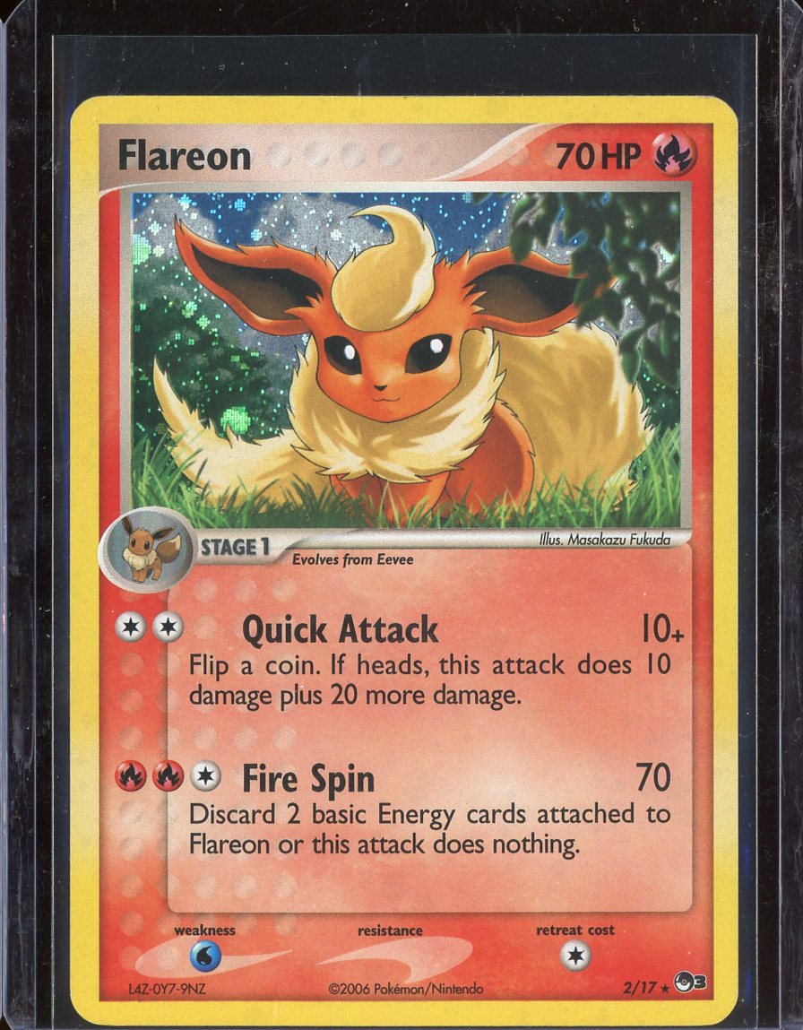 Flareon 2/17 Holo POP Series 3
