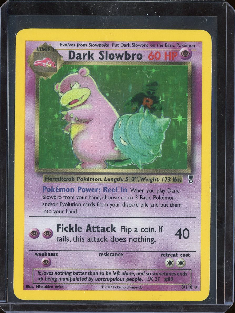 Dark Slowbro (Holo) #8 - front
