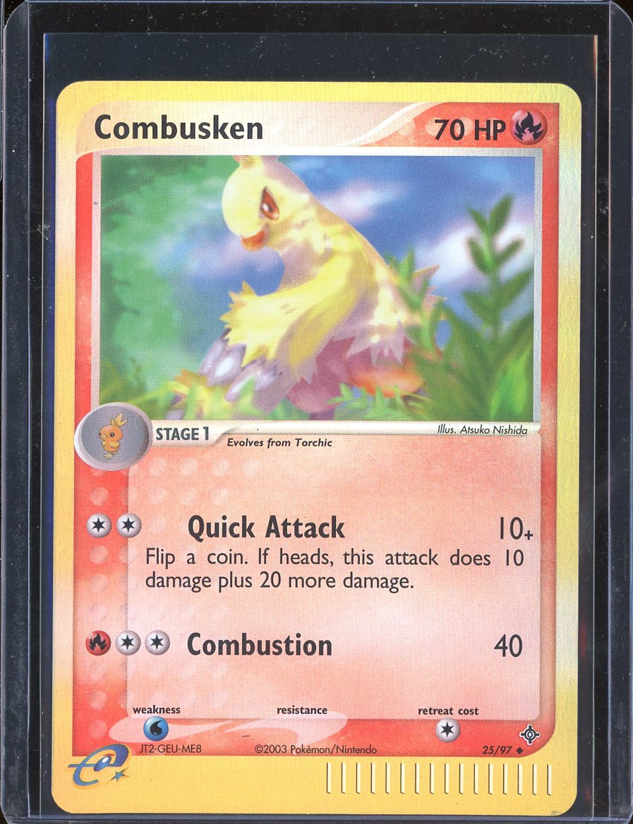Combusken 25/97 Reverse Holo EX Dragon