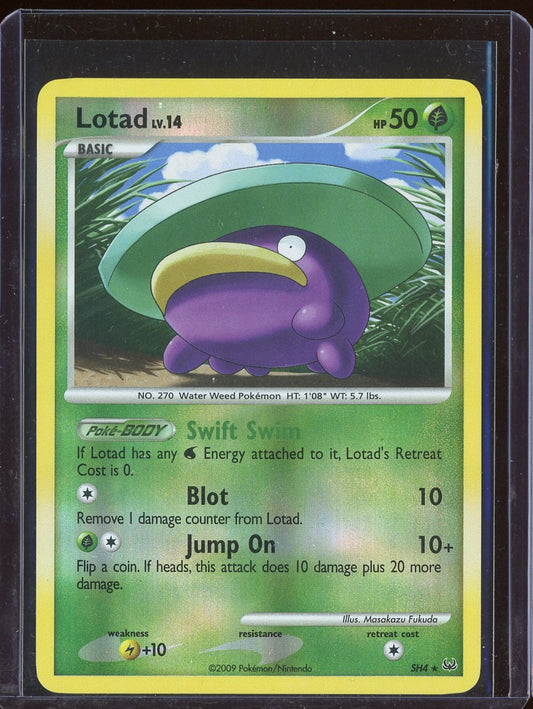 Lotad SH4 Reverse Holo Platinum