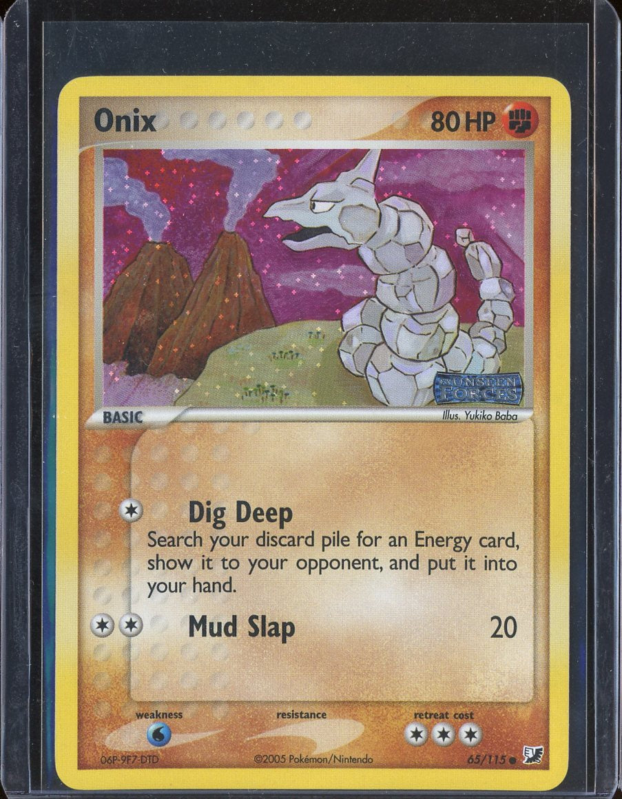 Onix 65/115 Reverse Holo Unseen Forces