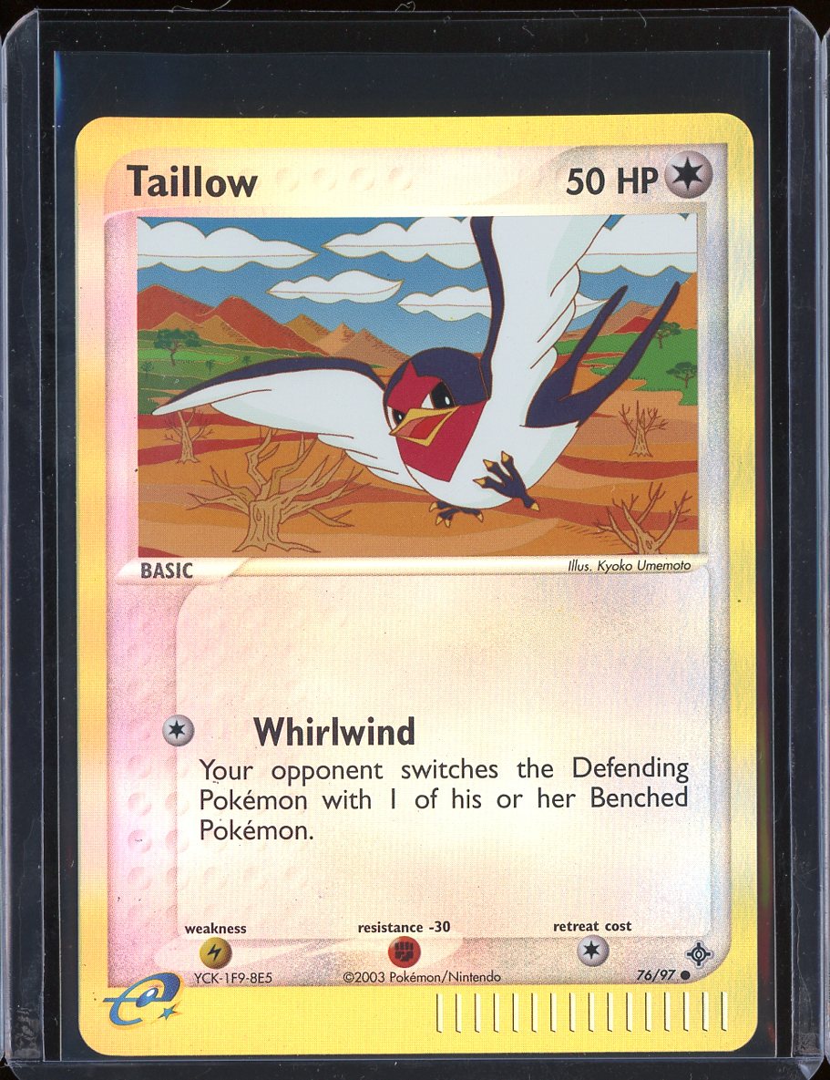 Taillow 76/97 Reverse Holo EX Dragon