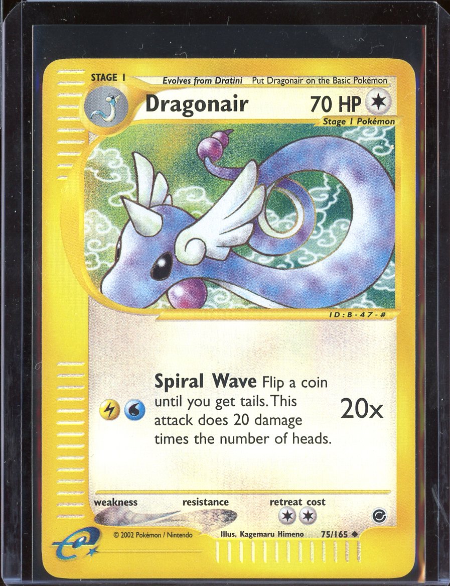 Dragonair 75/165 Reverse Holo Expedition