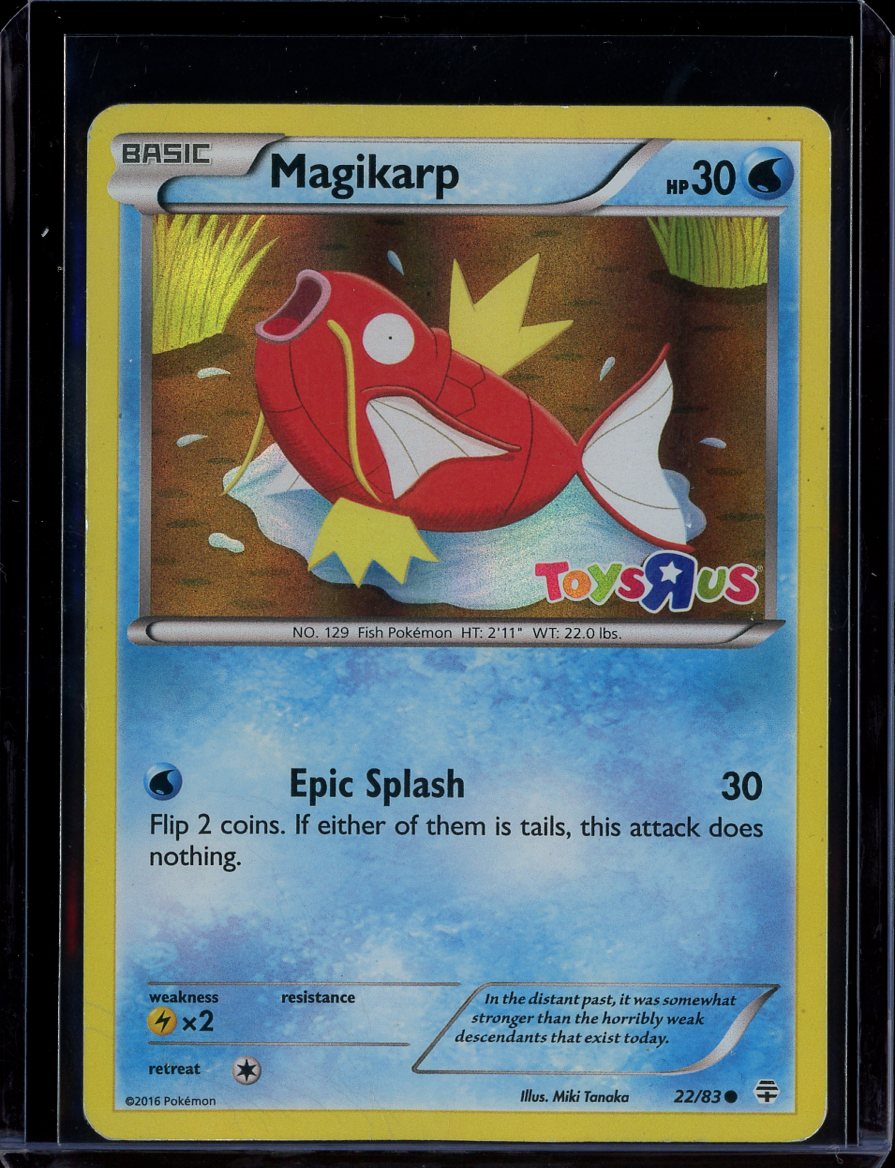 Magikarp 22/83 Toys R Us Promo