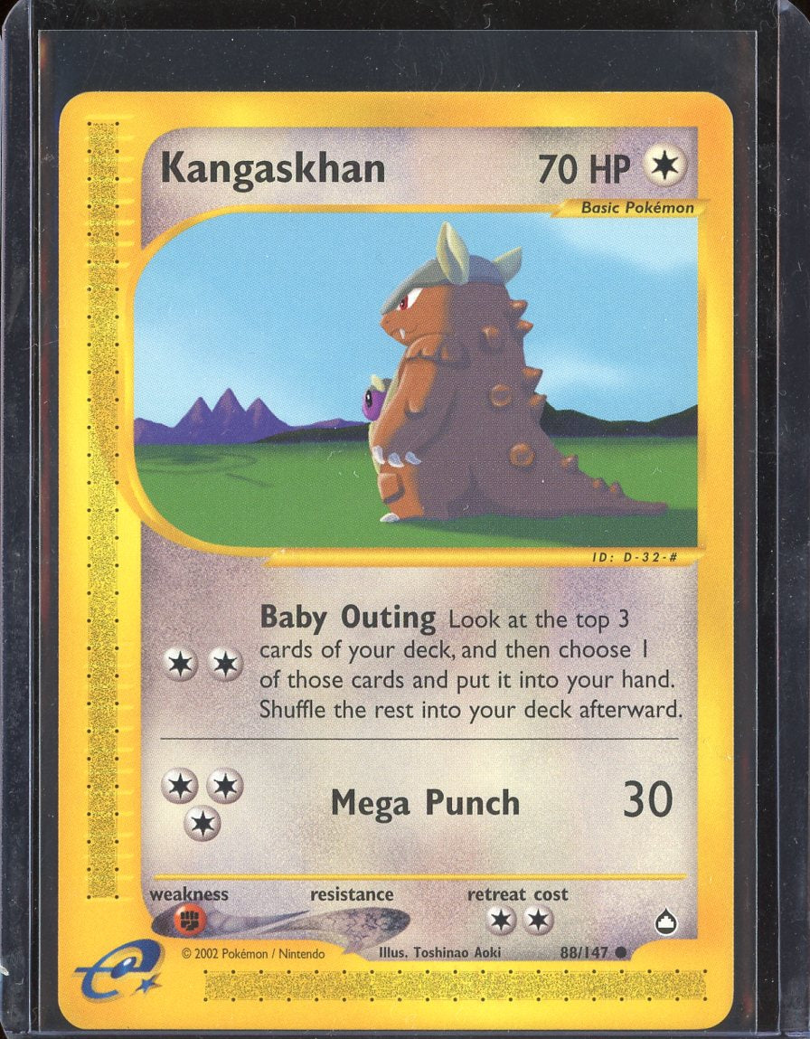 Kangaskhan 88/147 Normal Aquapolis - front