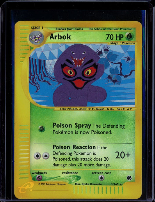 Arbok (Reverse) #3 - front