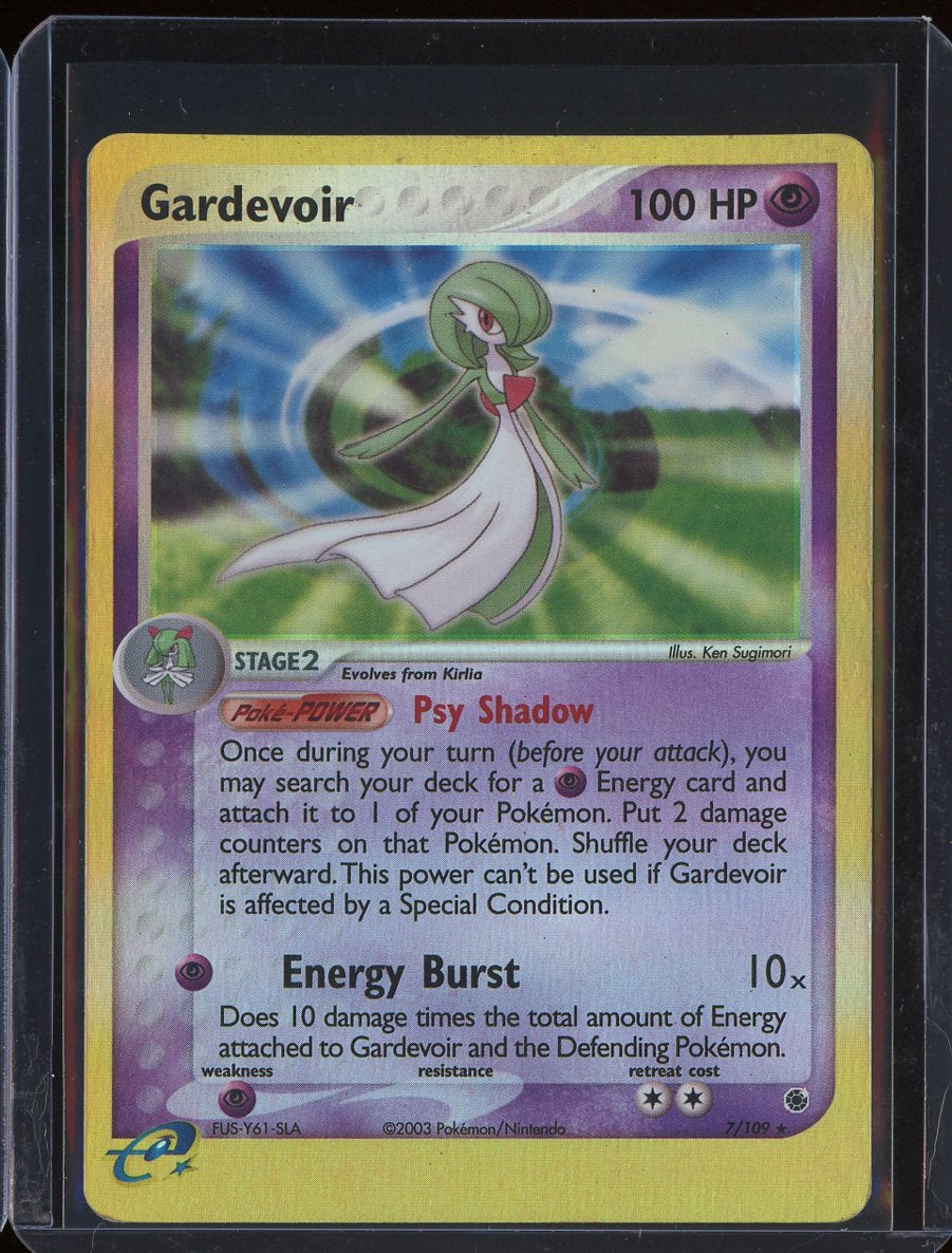 Gardevoir 7/109 Reverse Holo EX Ruby and Sapphire