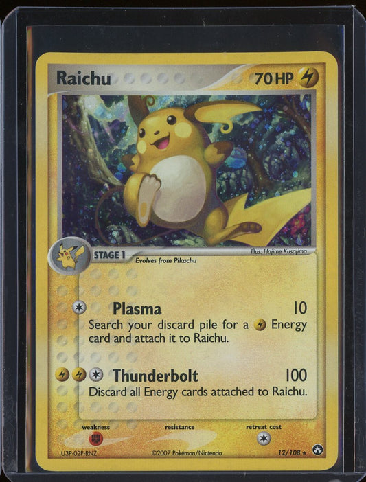 Raichu 12/108 Holo EX Power Keepers