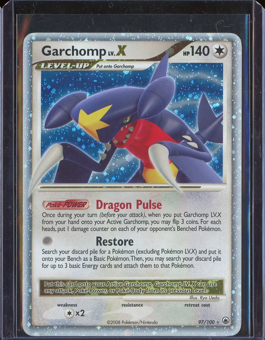 Garchomp LV.X 97/100 Majestic Dawn