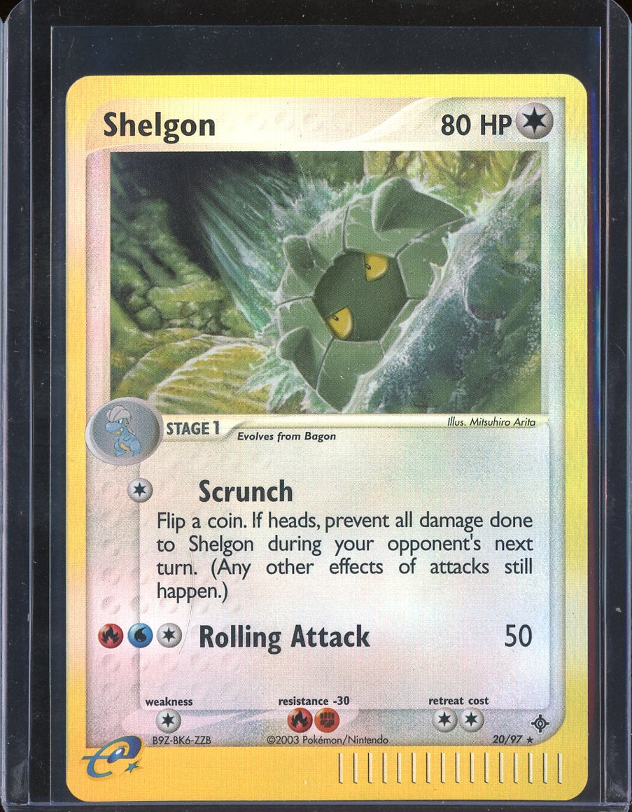 Shelgon 20/97 Reverse Holo EX Dragon