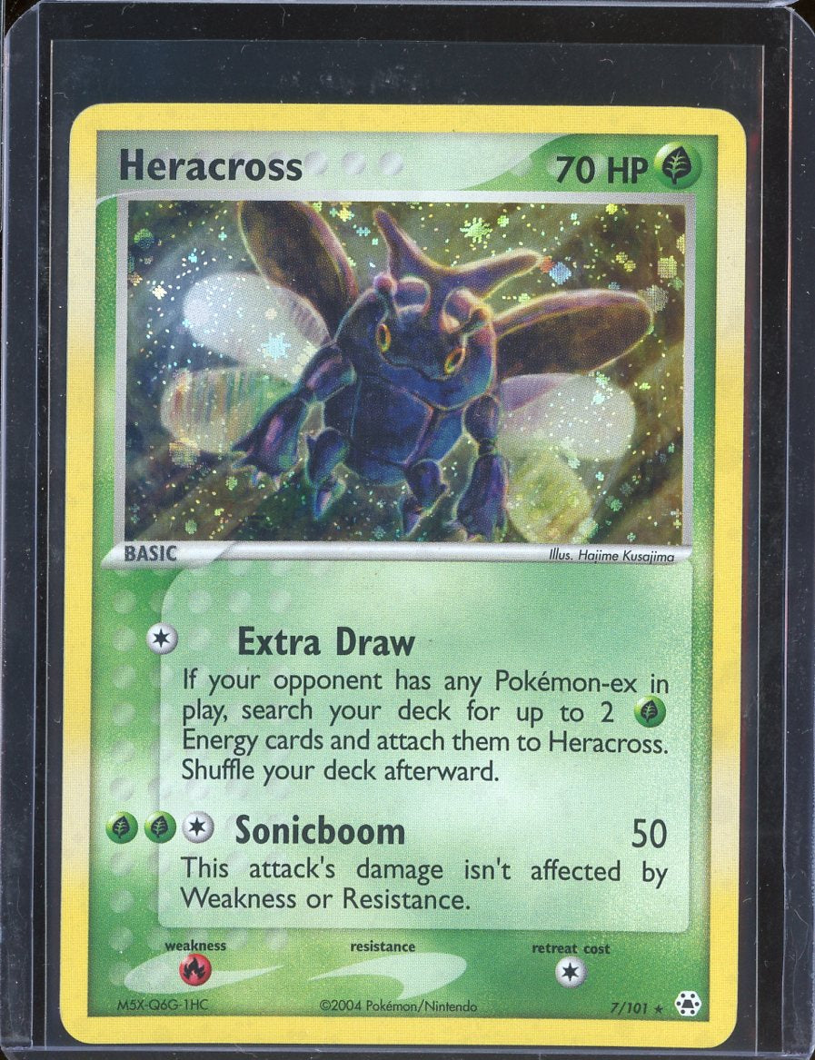 Heracross 7/101 Holo EX Hidden Legends