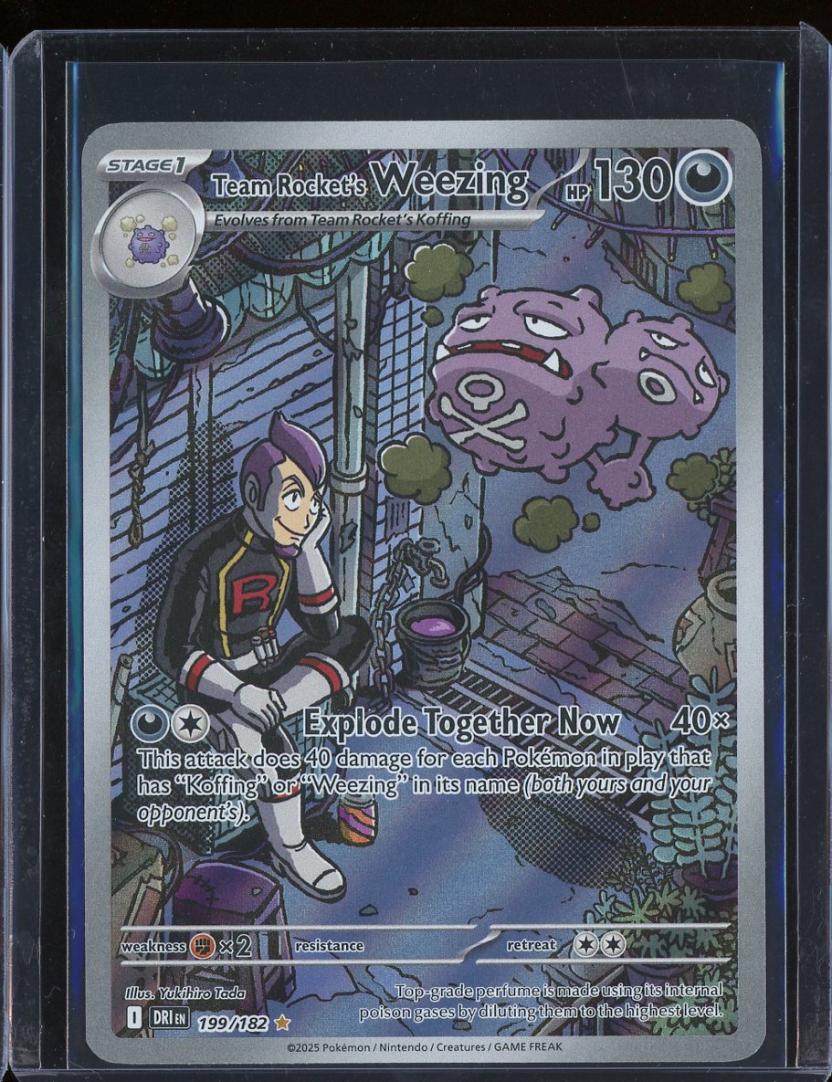 Team Rocket's Weezing 199/182 Destined Rivals