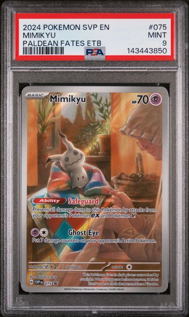 Mimikyu (Promo) #075 PSA 9