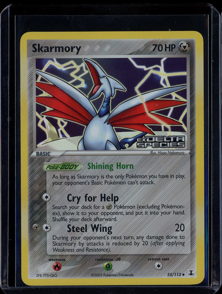 Skarmory 55/113 Reverse Holo EX Delta Species