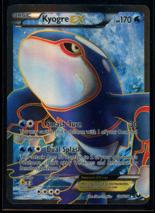 Kyogre EX #104